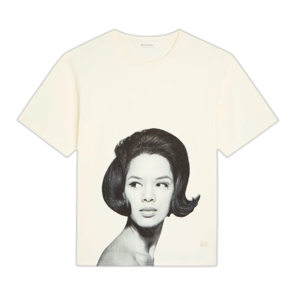 Selah printed cotton T-shirt