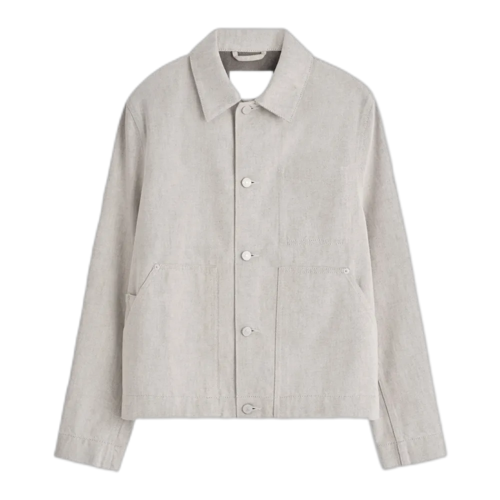 RINSED-DENIM JACKET