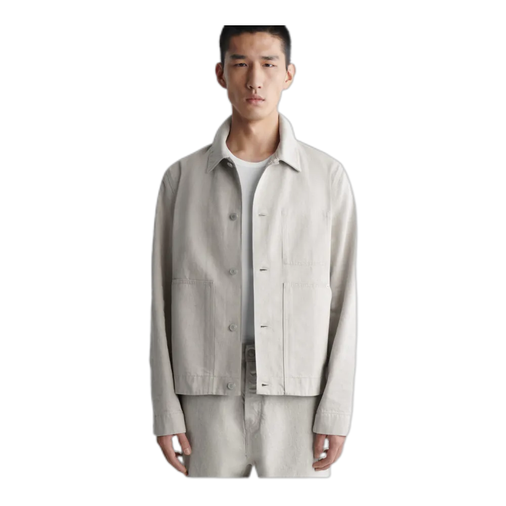 RINSED-DENIM JACKET