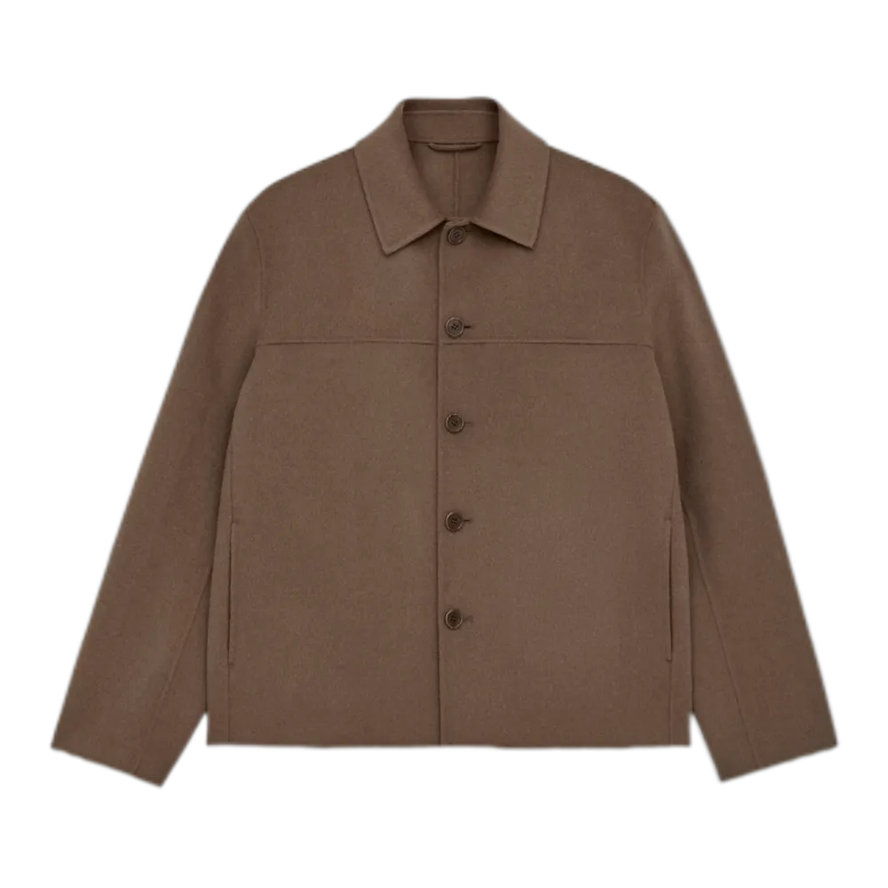 Double-Face Wool-Blend Jacket