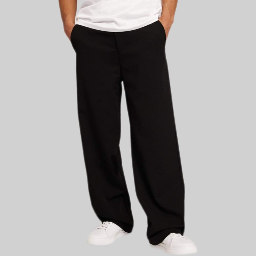 ONLY & SONS pants, men, frontside, black