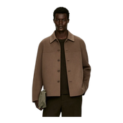 Double-Face Wool-Blend Jacket