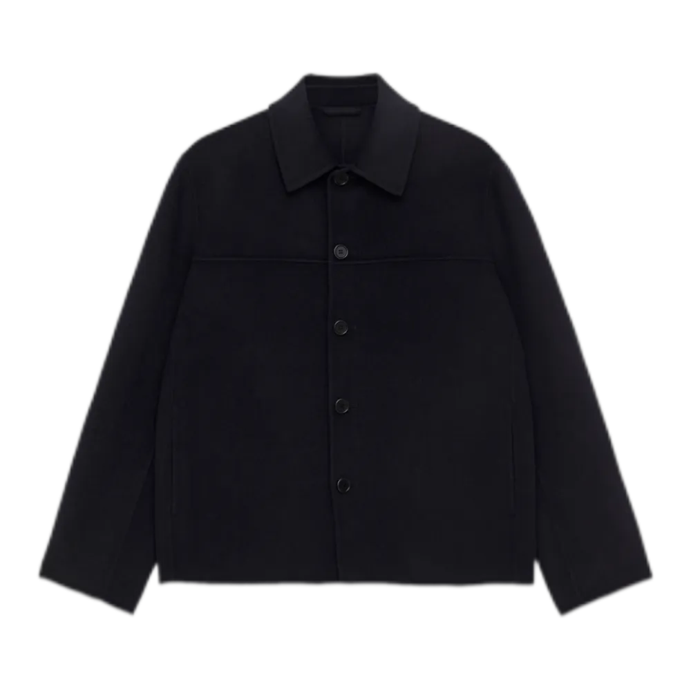 Double-Face Wool-Blend Jacket
