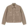 Garment-Dyed Denim Jacket
