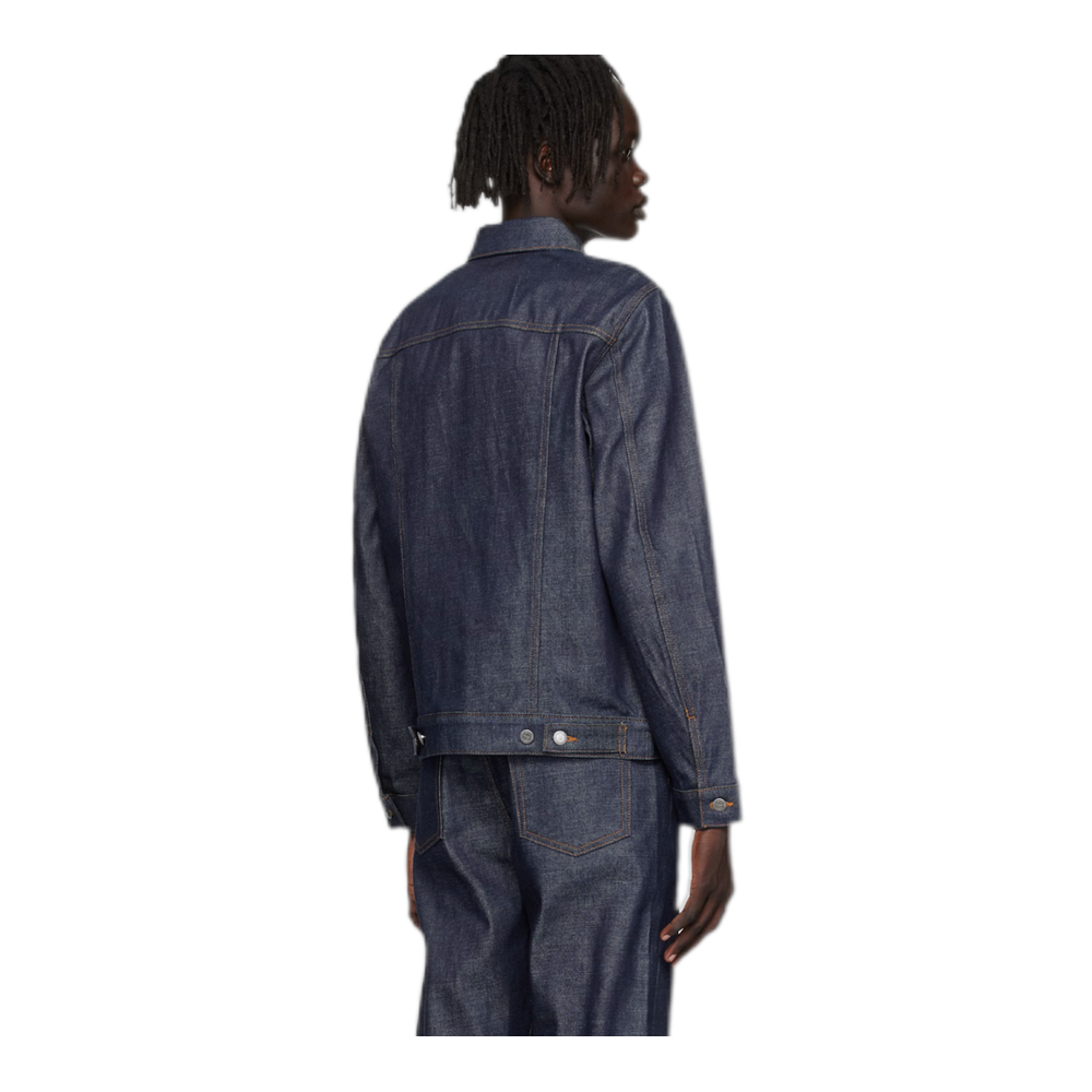 Navy Veste Work Denim Jacket