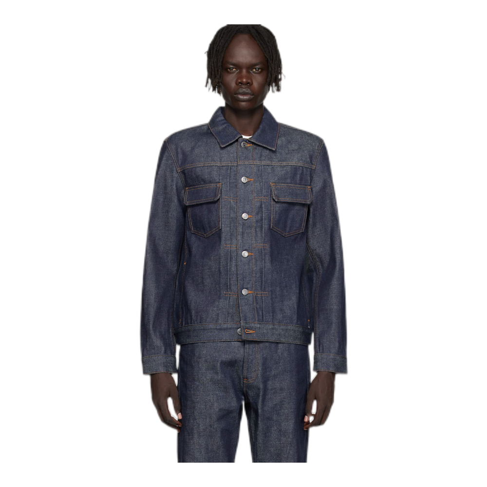 Navy Veste Work Denim Jacket