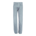 Released hem straight jeans