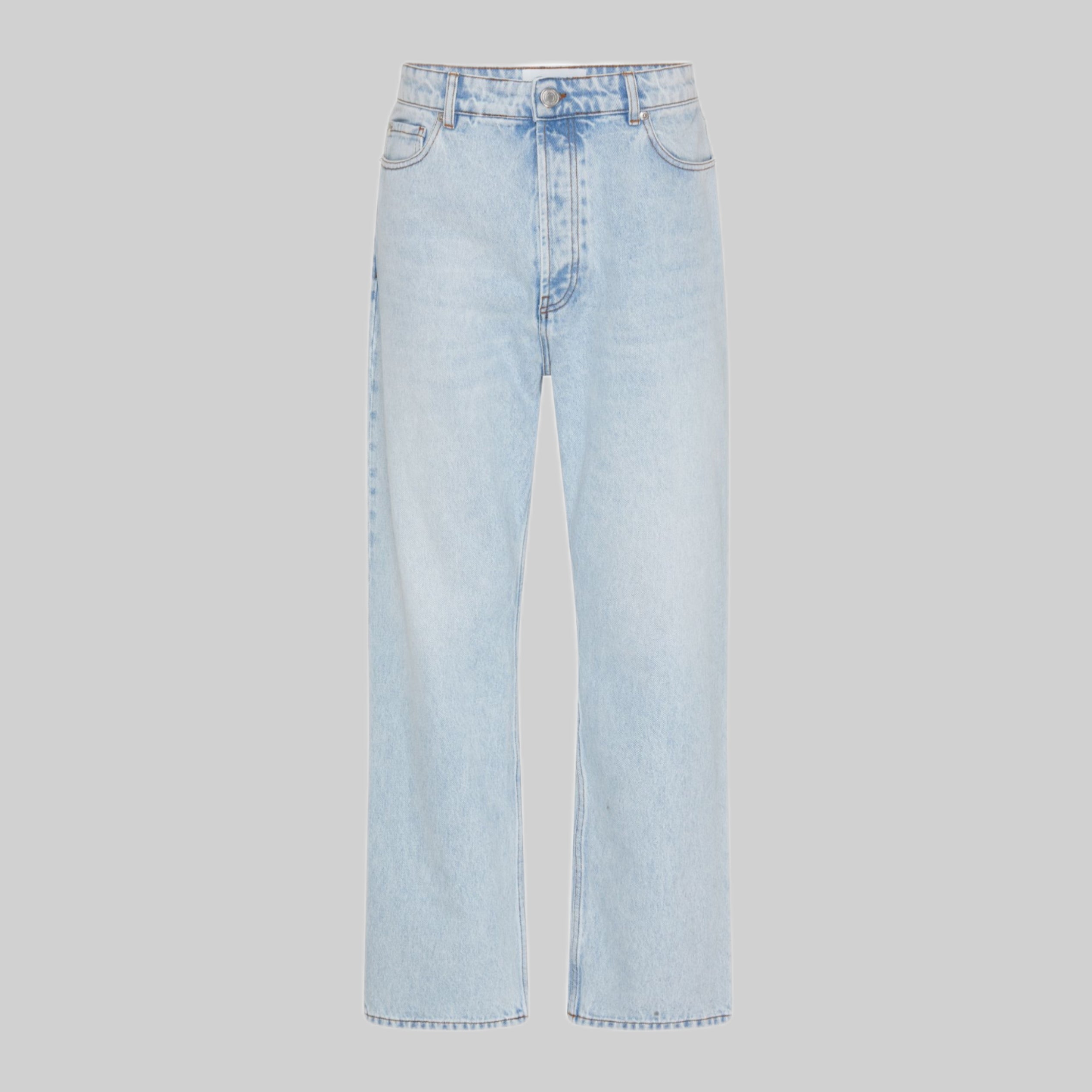 AMI PARIS jeans, men, frontside, blue