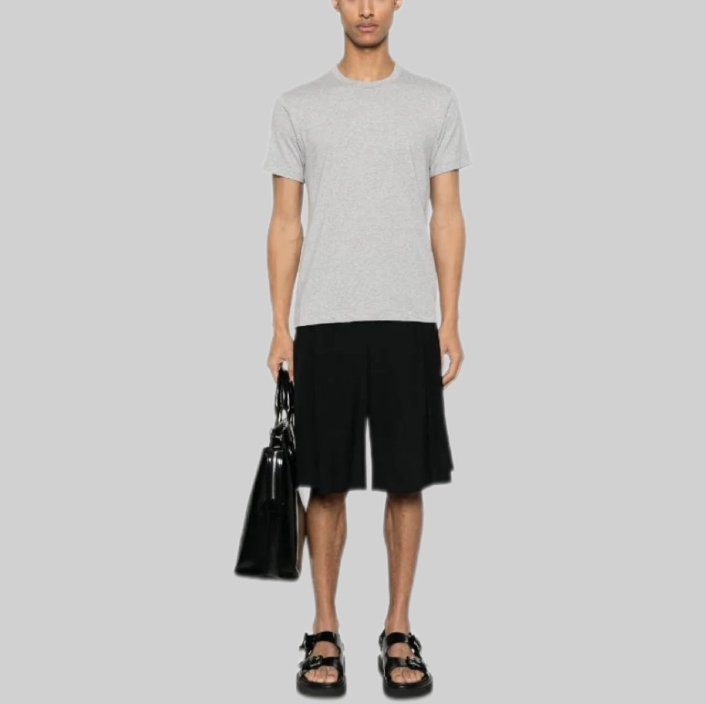 Comme Des Garçons t-shirt, men,frontside, gray, model