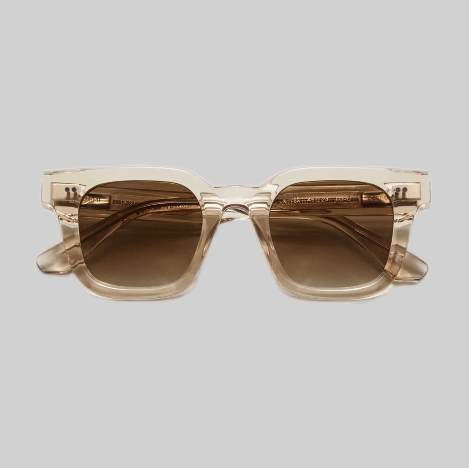 Chimi sunglasses, men, frontside, beige