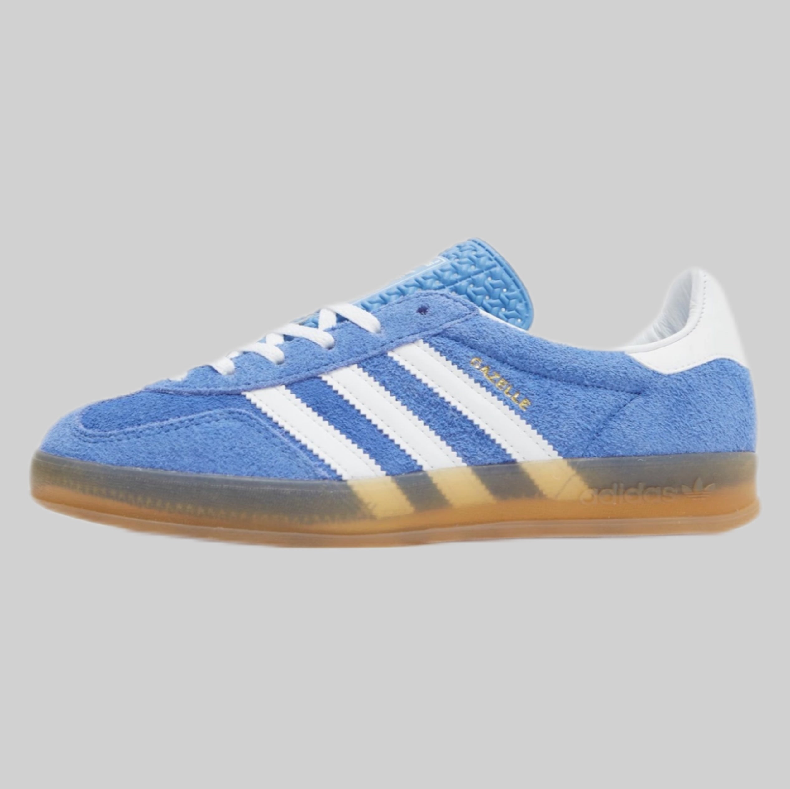 Adidas Originals sneakers, women, gazelle, frontside, blue