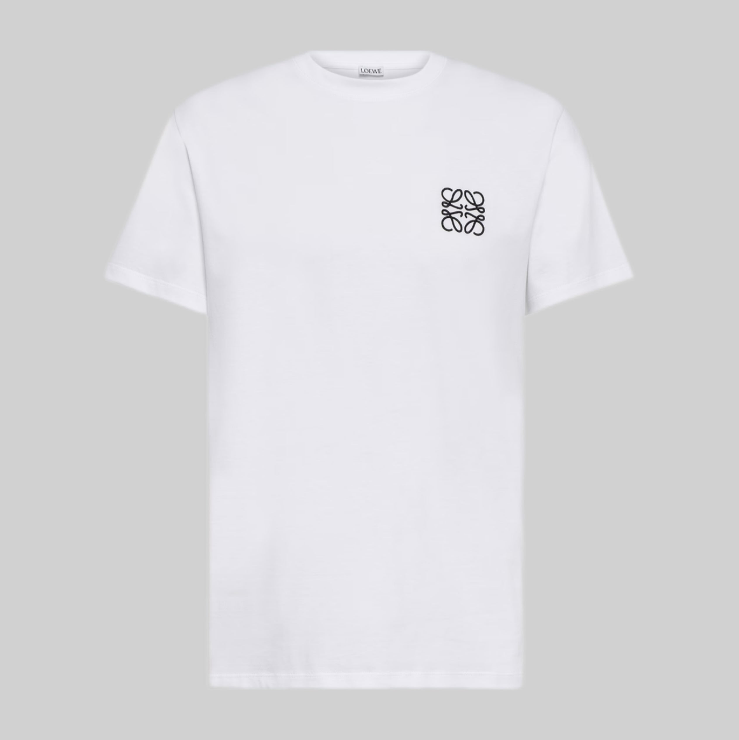 LOEWE t-shirt, men, frontside, white