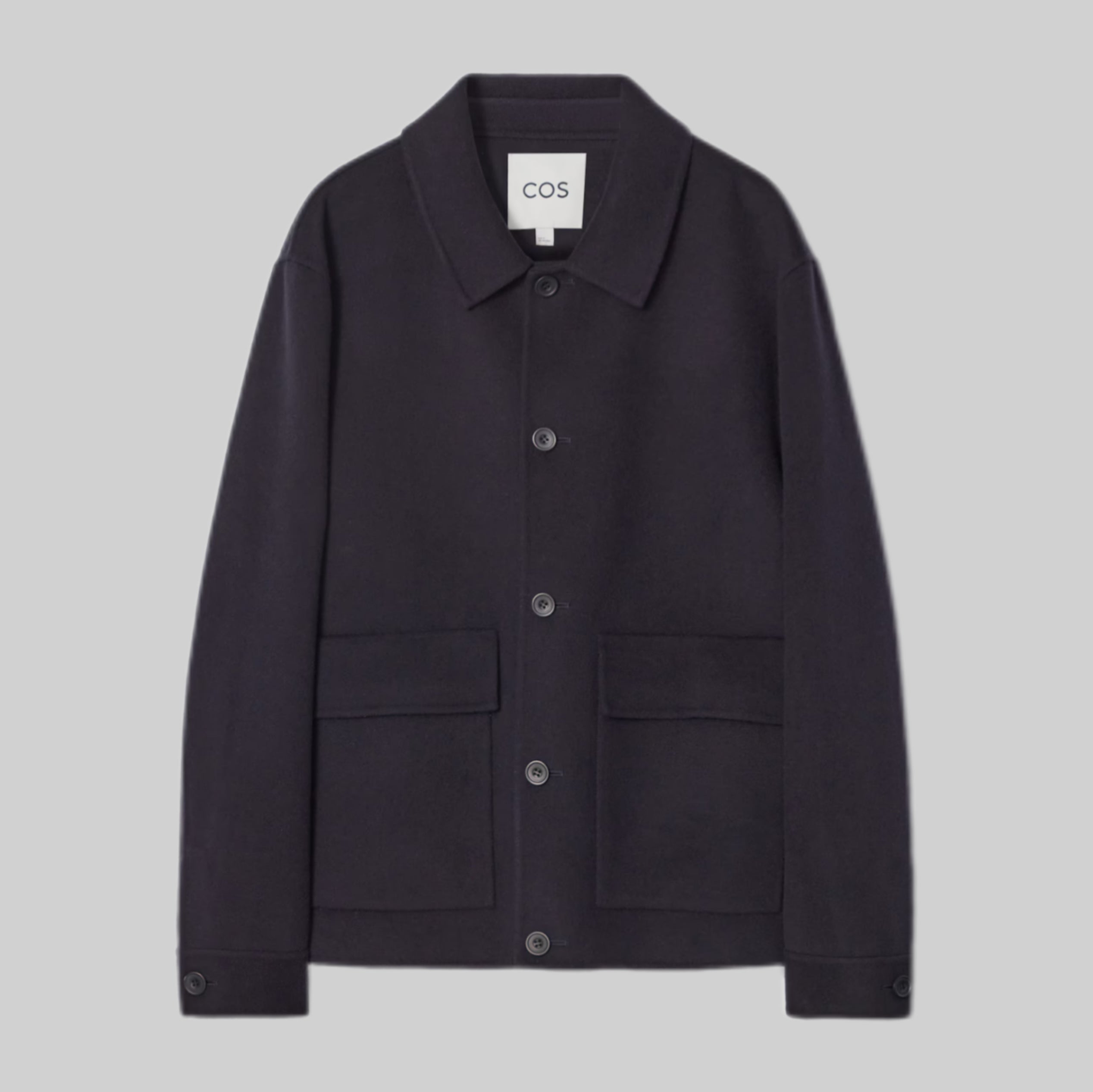 Cos jacket, men, frontside, navy