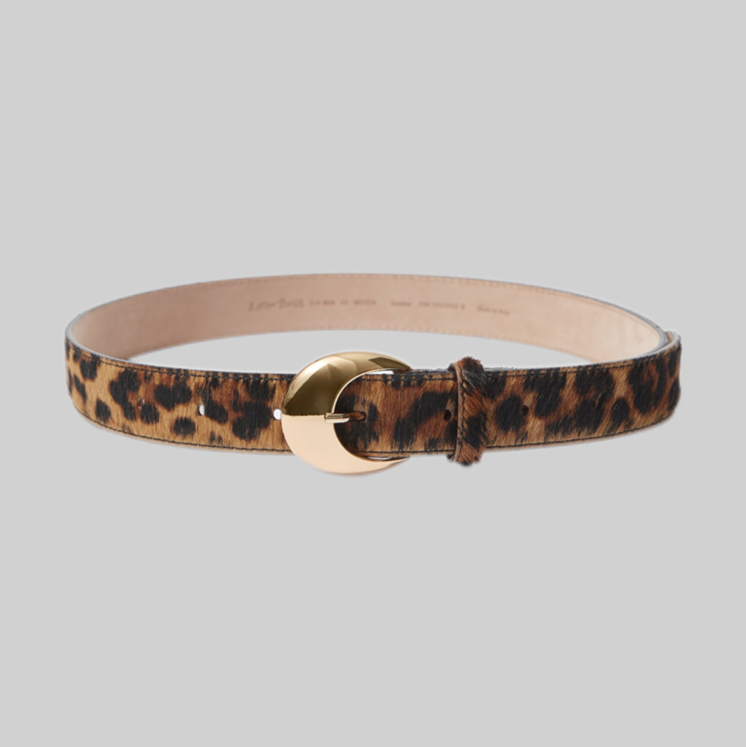 & Other Stories belt, women, frontside, leopard