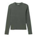 RIBBED LONG-SLEEVED T-SHIRT