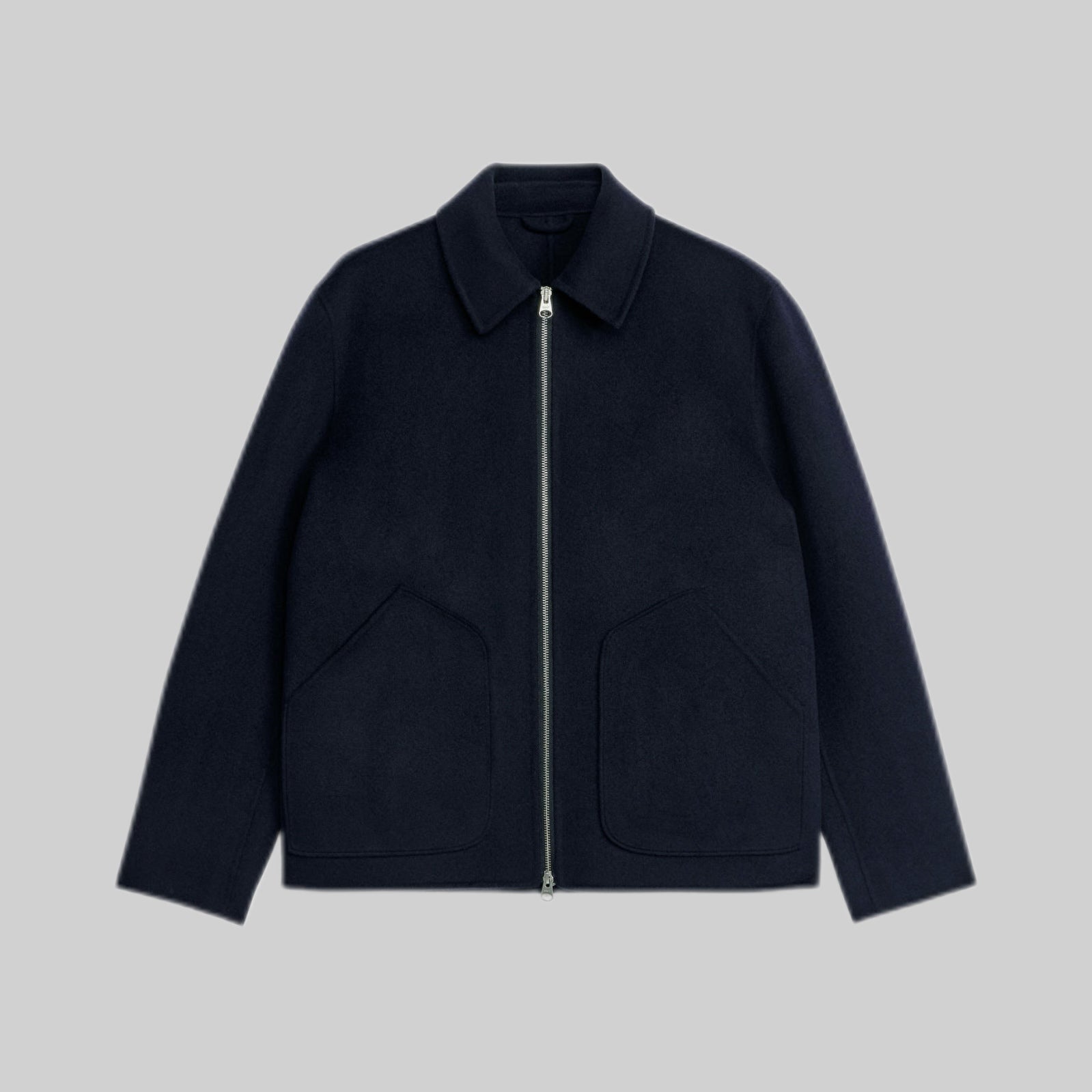 Arket Short Double-Face Wool Jacket