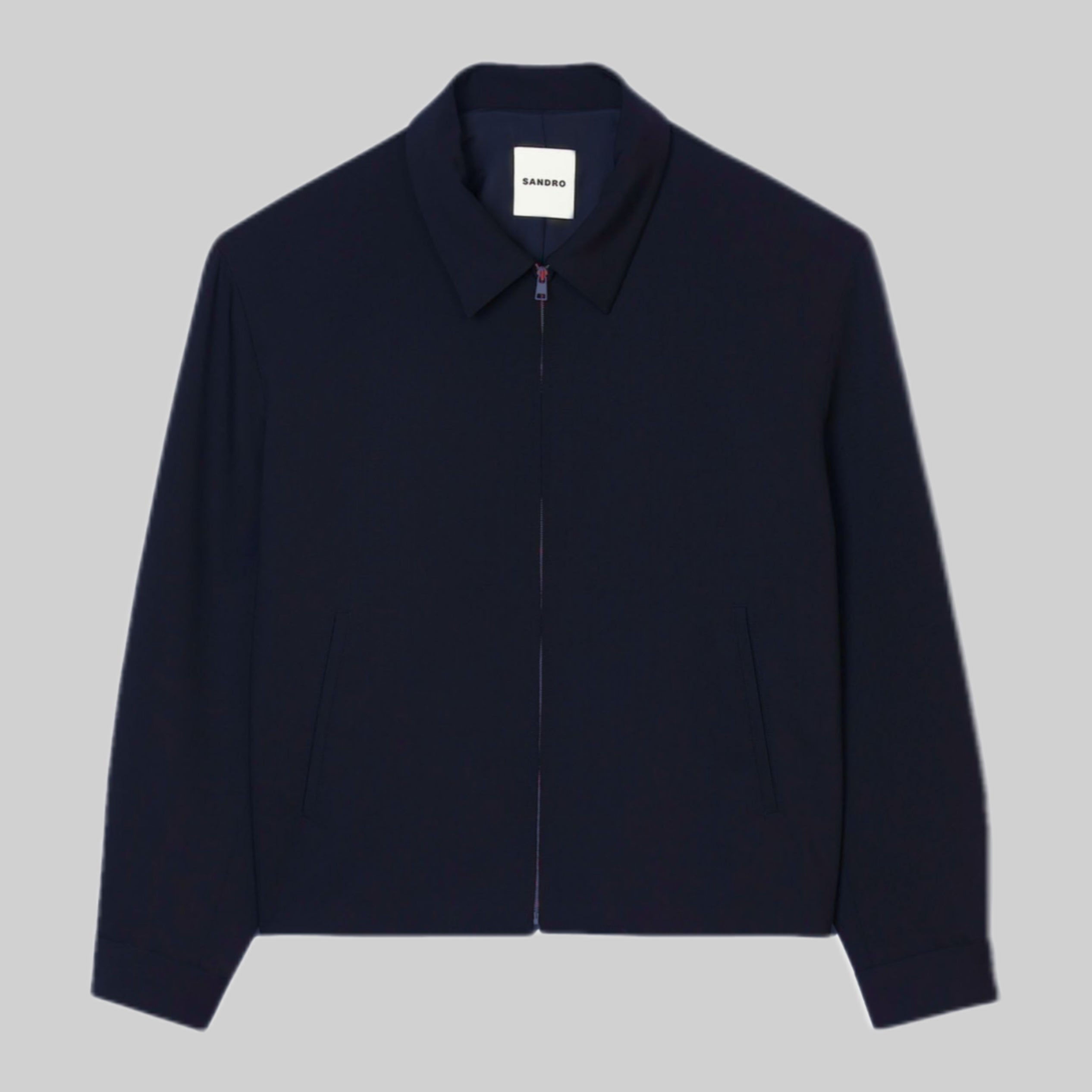 SANDRO jacket, blue, men, frontside