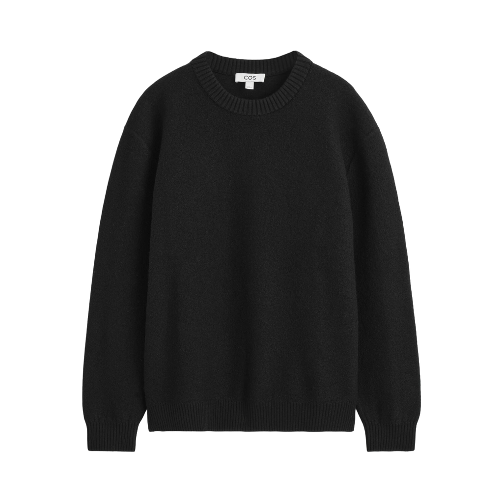 COS Boiled Merino Wool Crew-Neck Jumper
