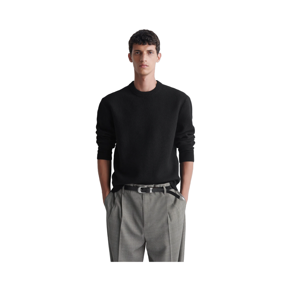 COS Boiled Merino Wool Crew-Neck Jumper
