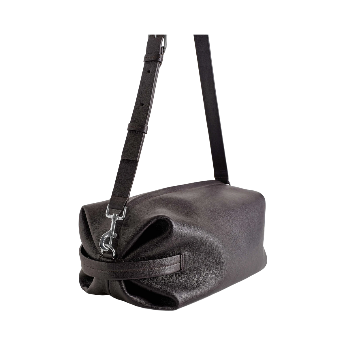 COS Departure Mini Leather Duffle Bag