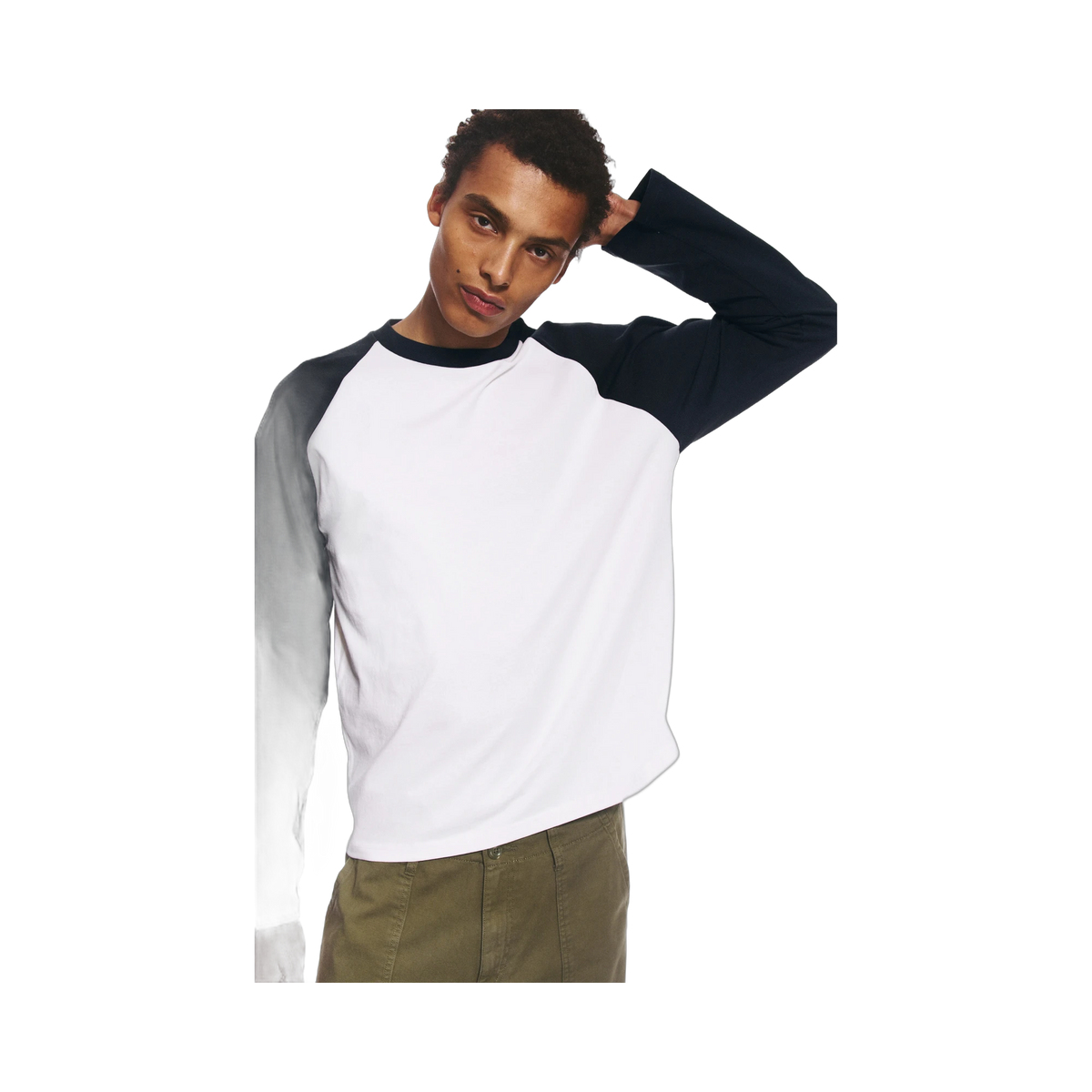 Weekday Loose Boxy Raglan-Sleeved T-Shirt