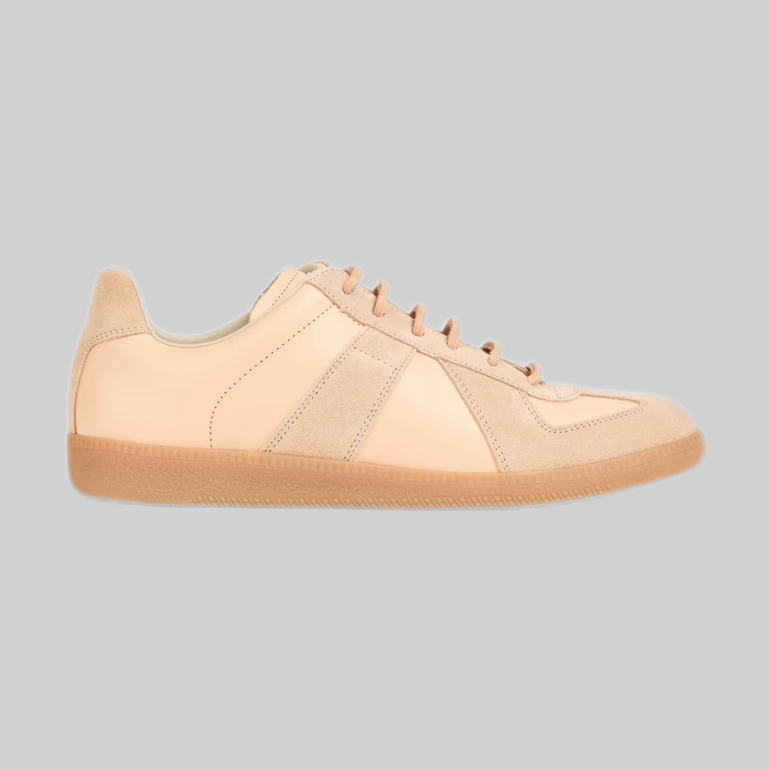 Leather and Suede Sneakers