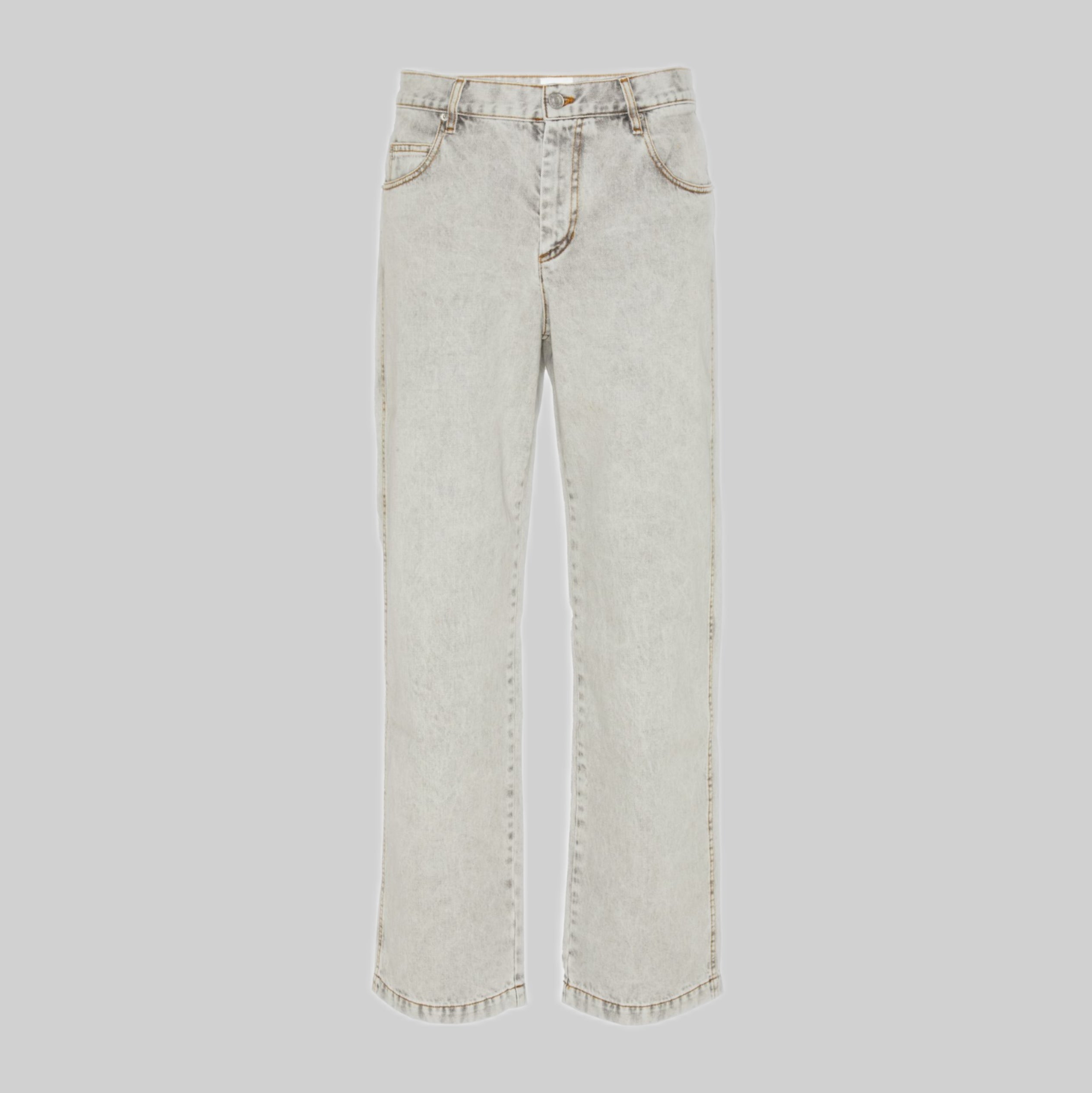 JORJE STRAIGHT LEG JEANS - SNOW GREY DENIM