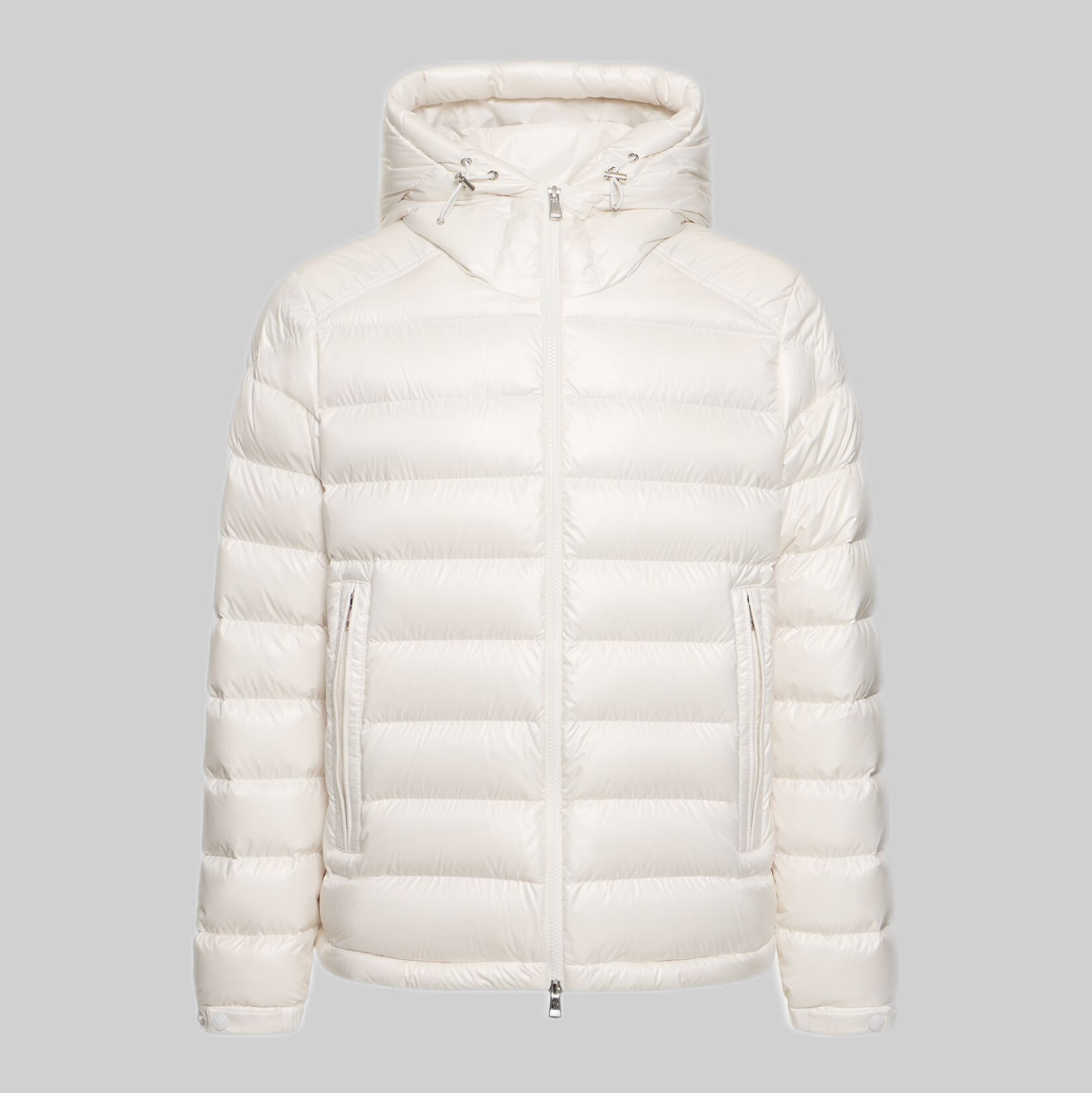 Besines Lightweight Tech Down Jacket in White