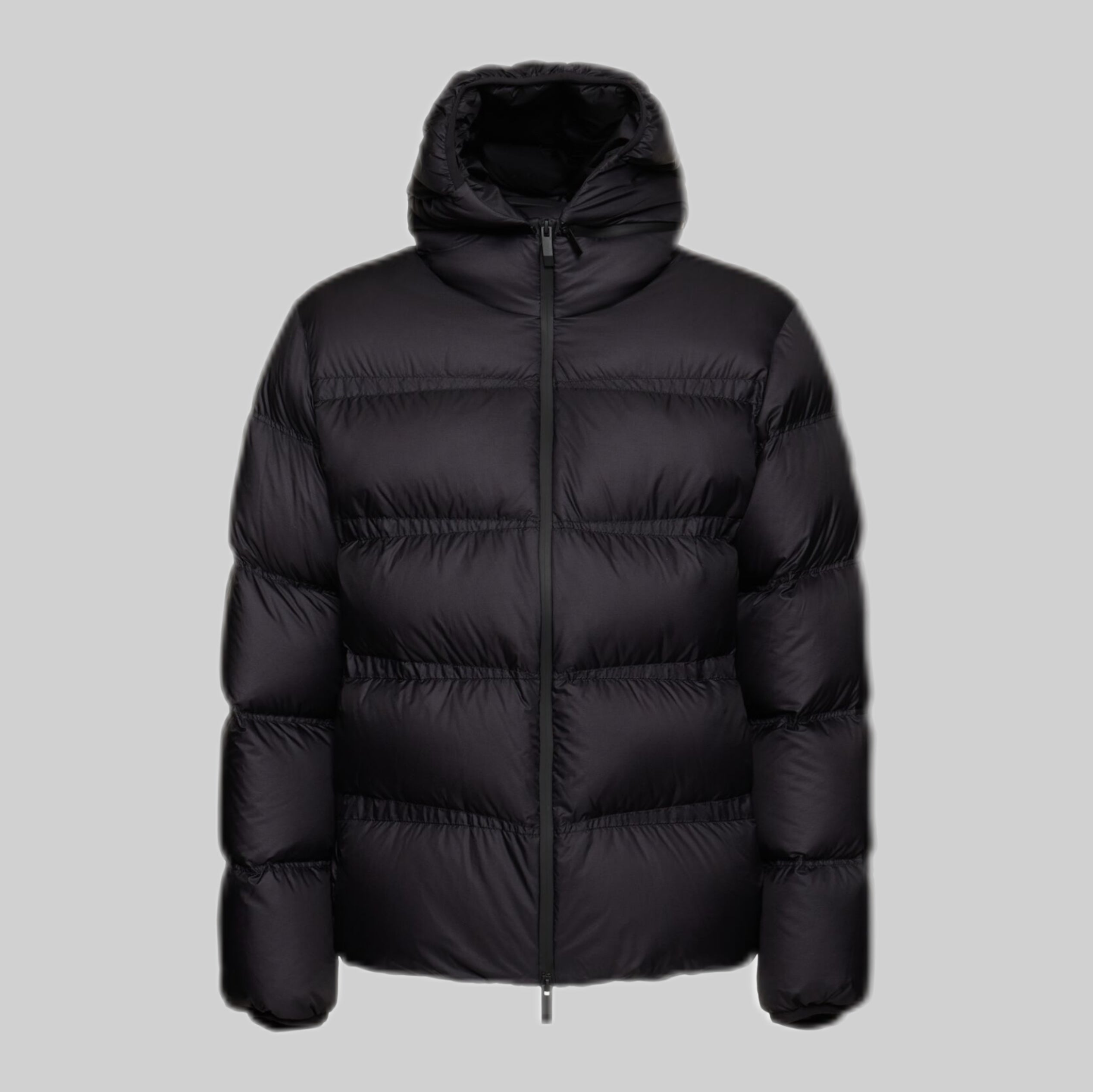 Masac Nylon Down Jacket in Black