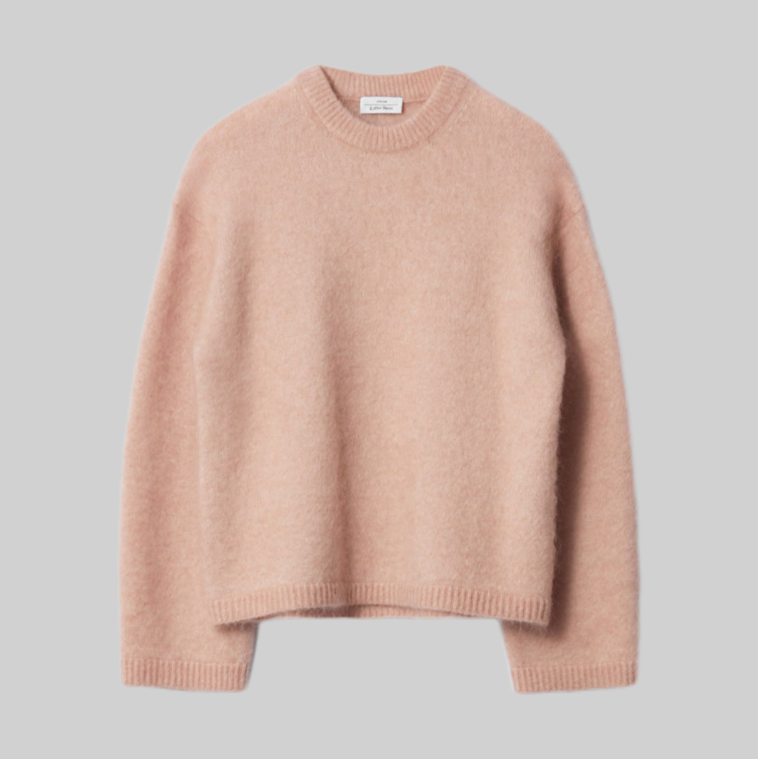 Mohair-Blend Jumper - Beige