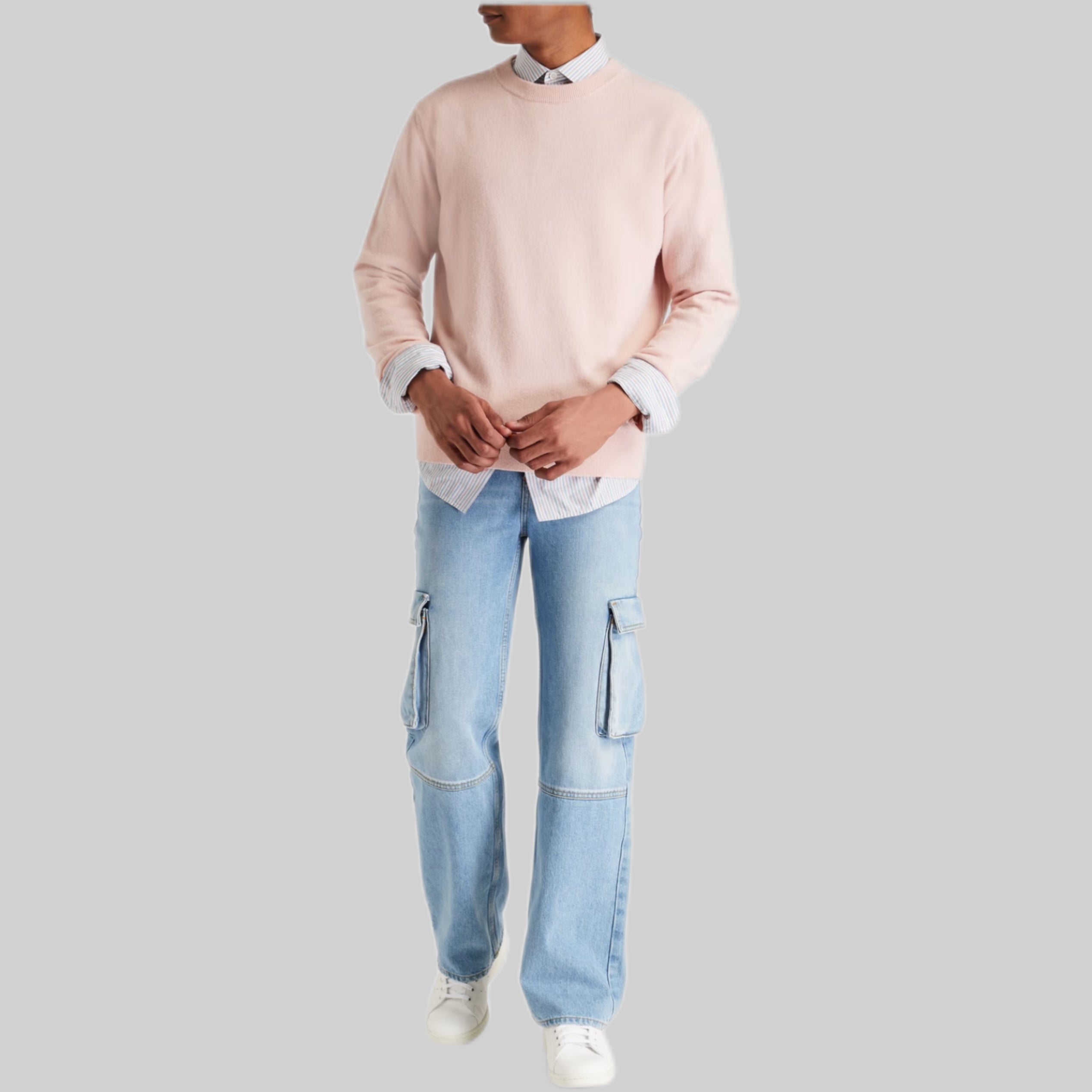 Wool And Cashmere-Blend Sweater - Pastel Pink