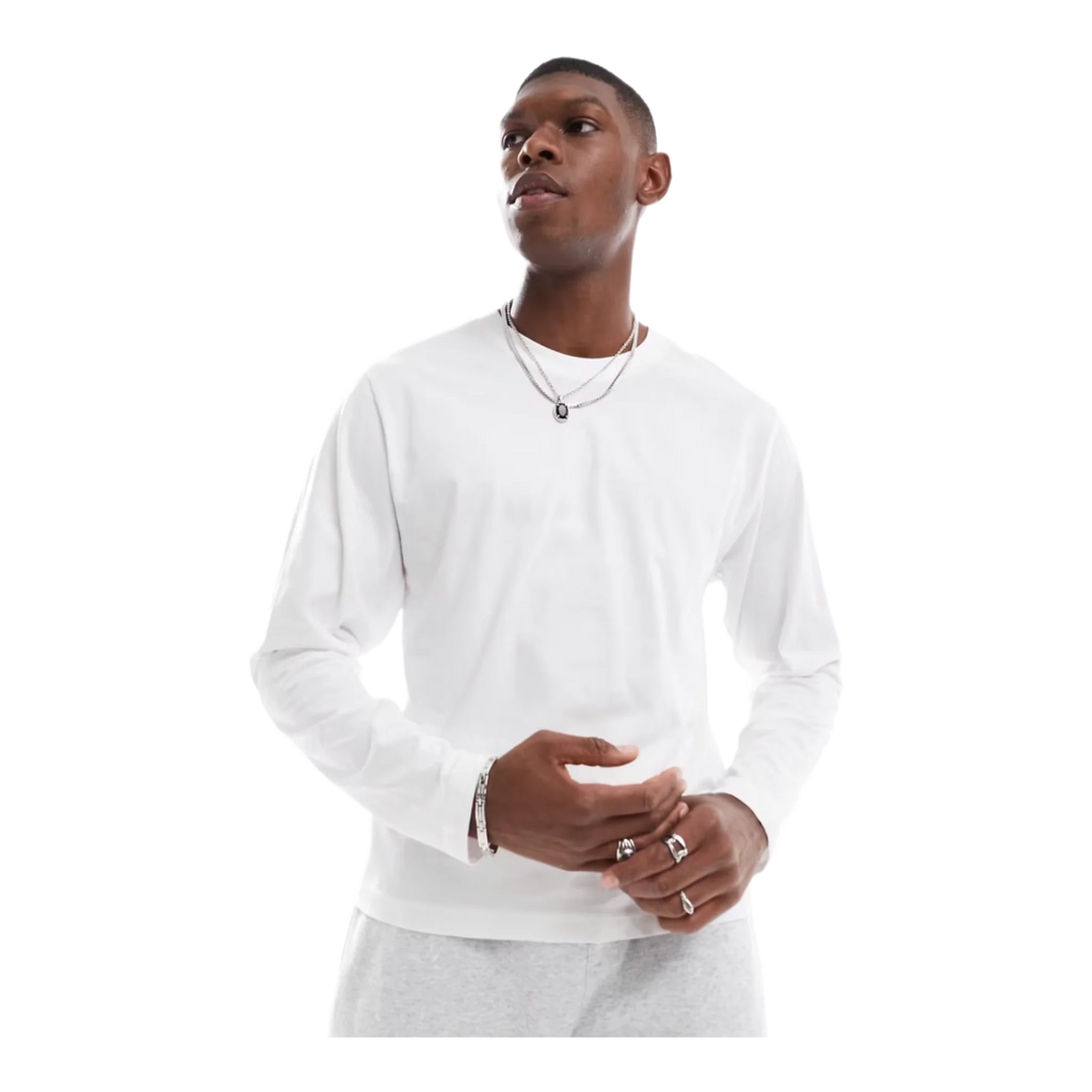 long sleeve t-shirt in white