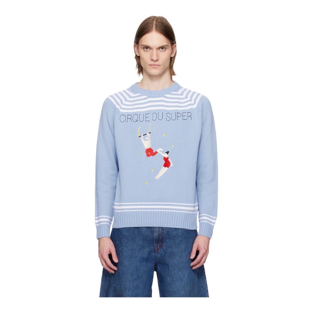 Blue Cirque du Soleil Edition 'Cirque' Sweater