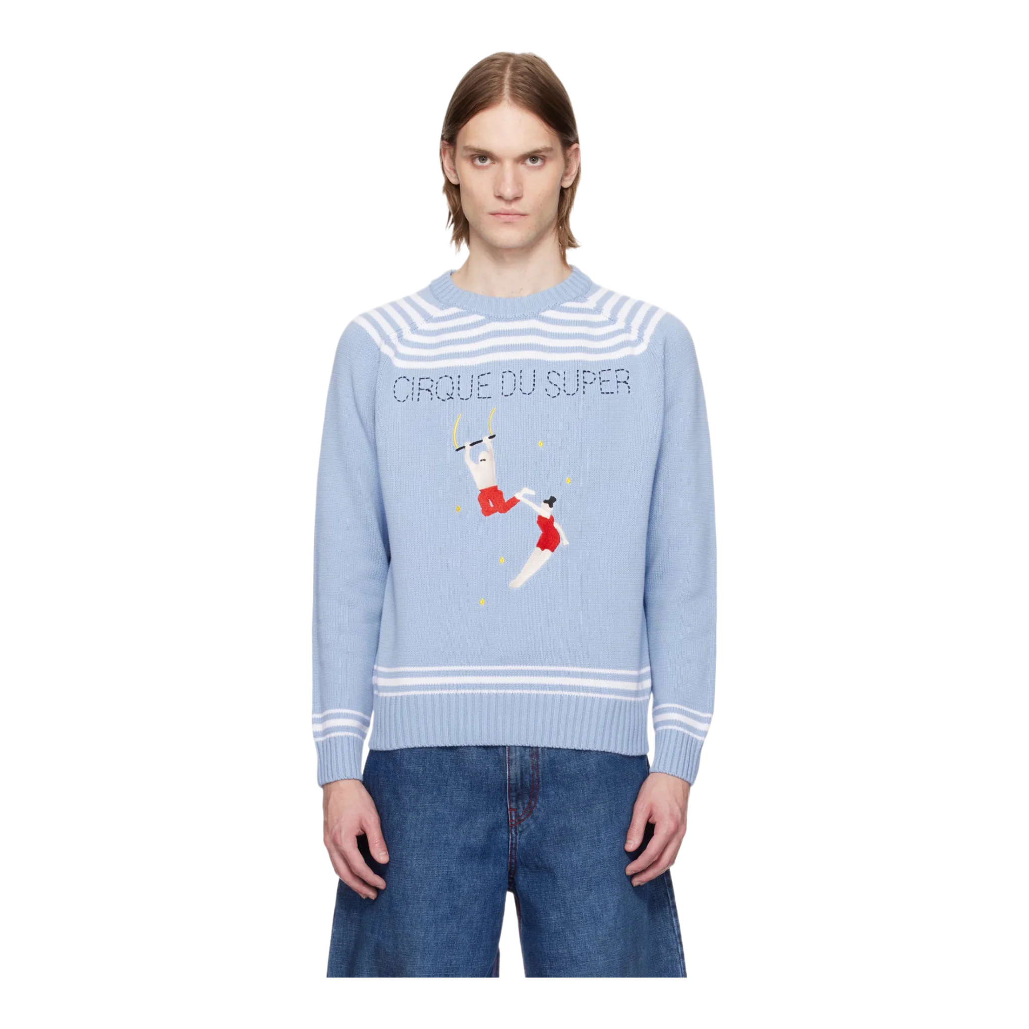 Blue Cirque du Soleil Edition 'Cirque' Sweater