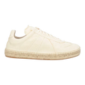 Espandrilles low top off white