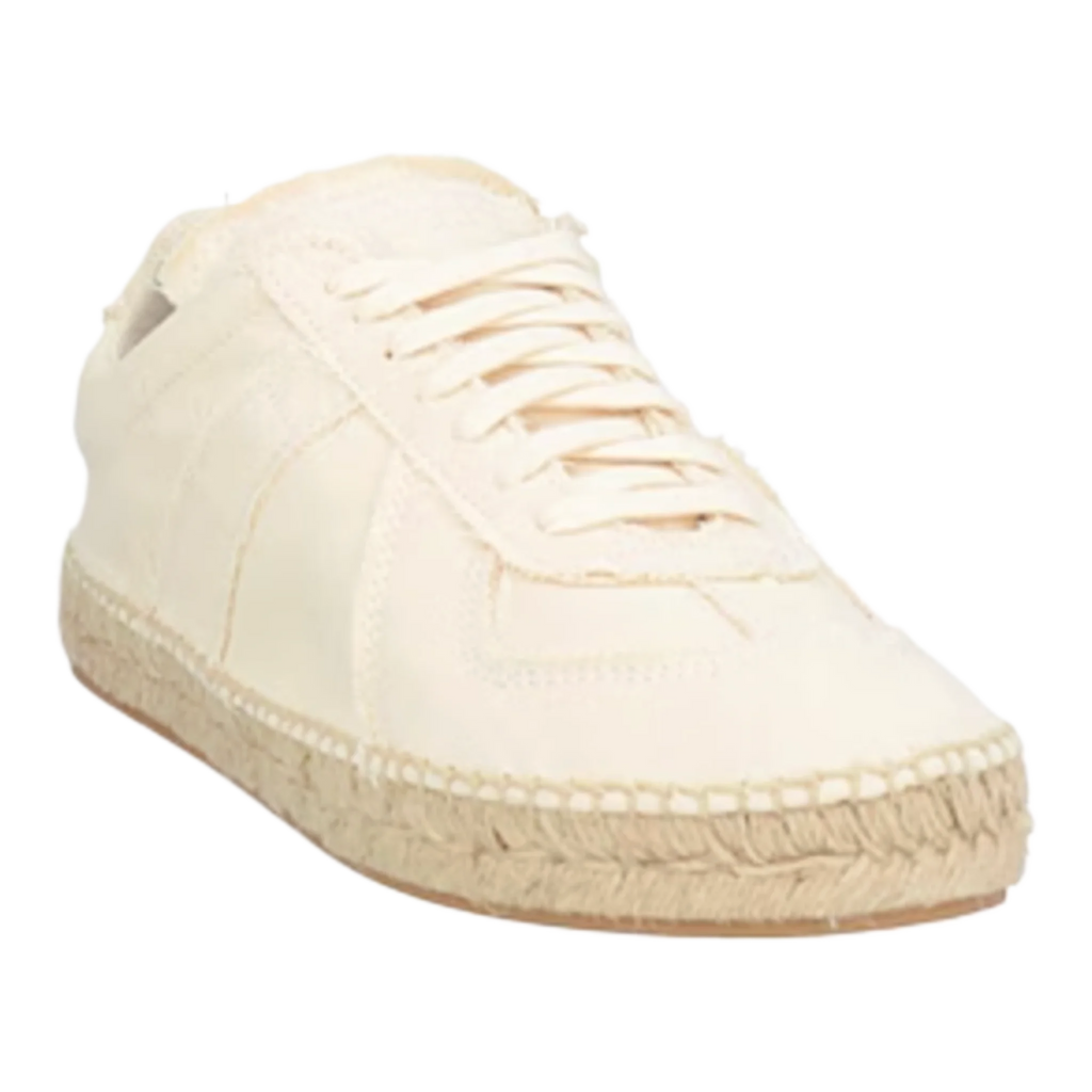 Espandrilles low top off white