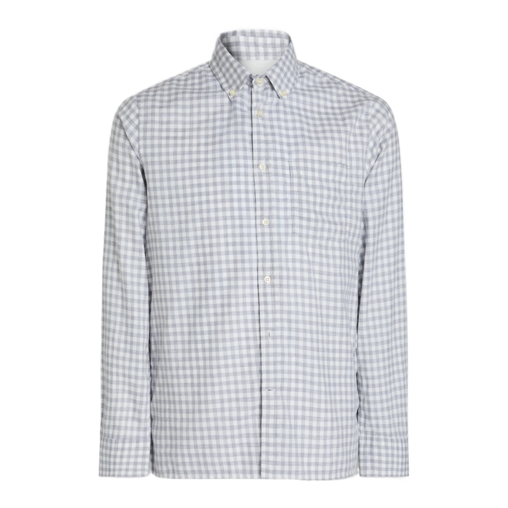 Arsene gingham cotton-twill shirt