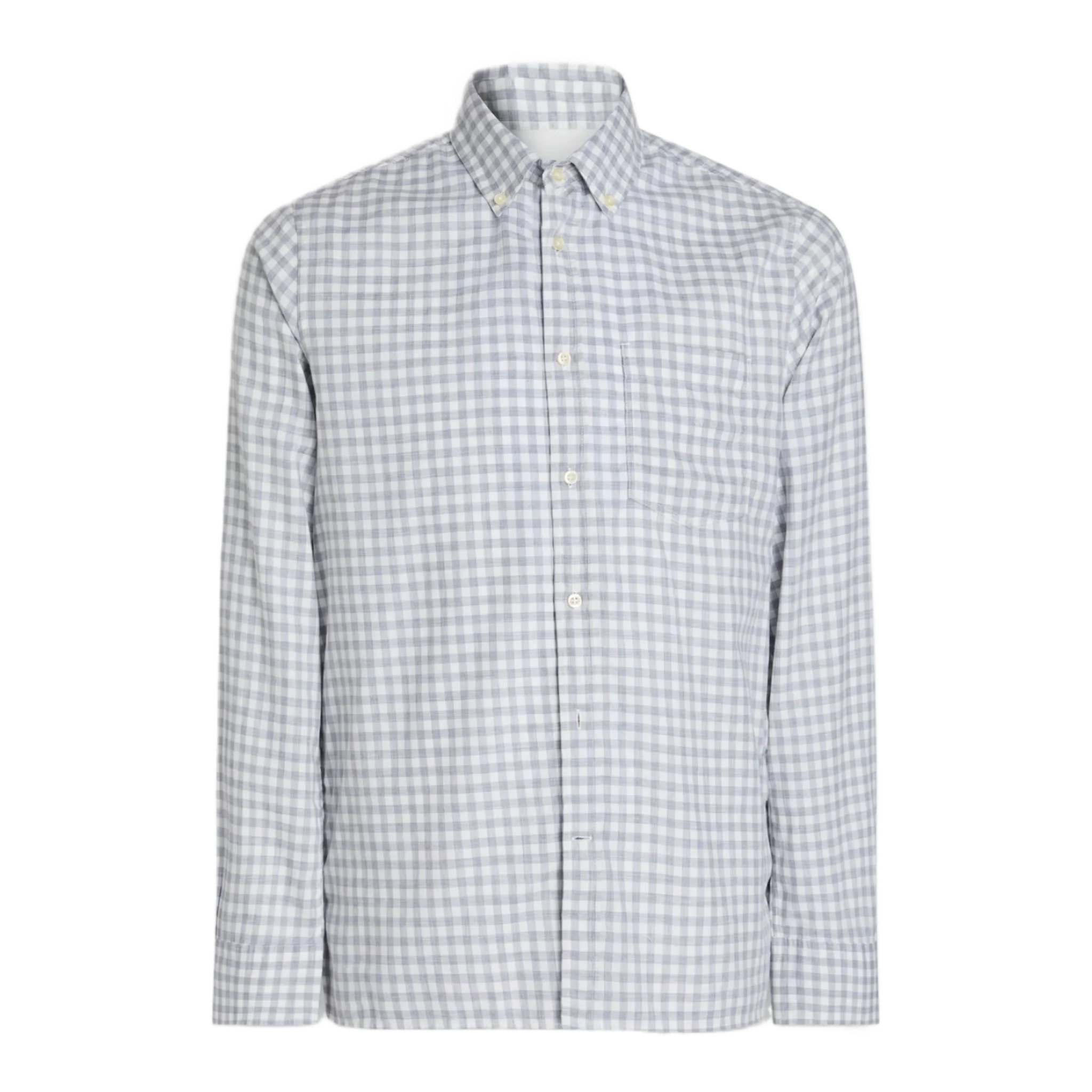 Arsene gingham cotton-twill shirt