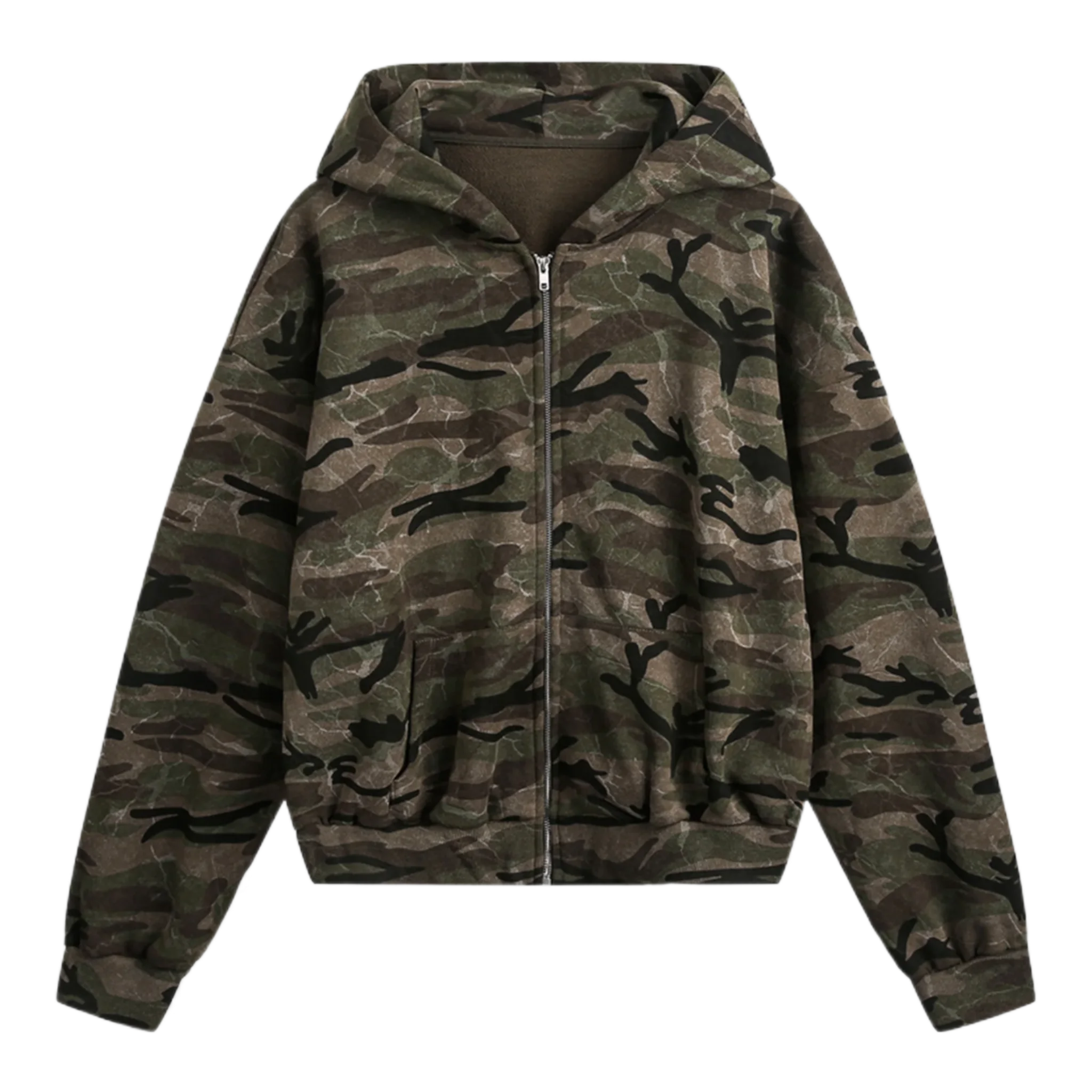 Basic Camo Hoodie