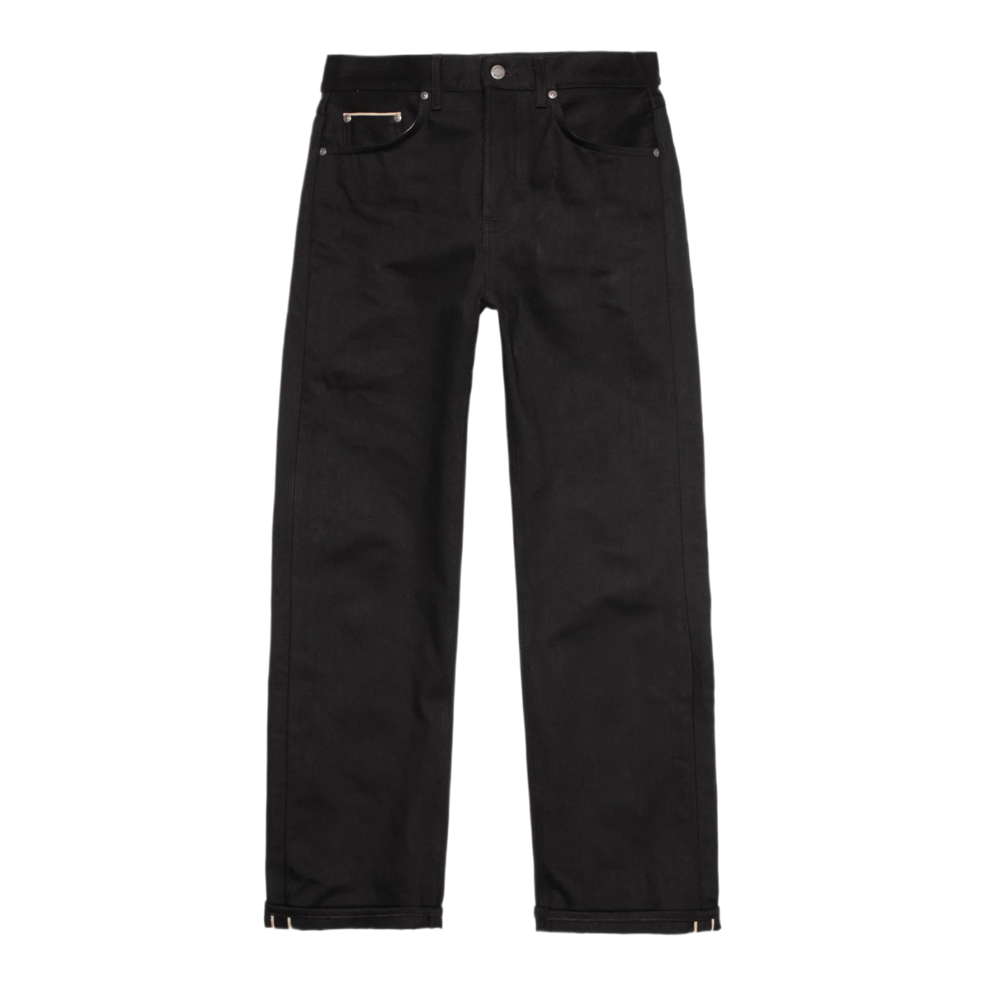 NUDIE JEANS Tuff Tony Selvage ブラック W32 Nudie Jeans - Tuff Tony Dry Black Selvage – Vayard
