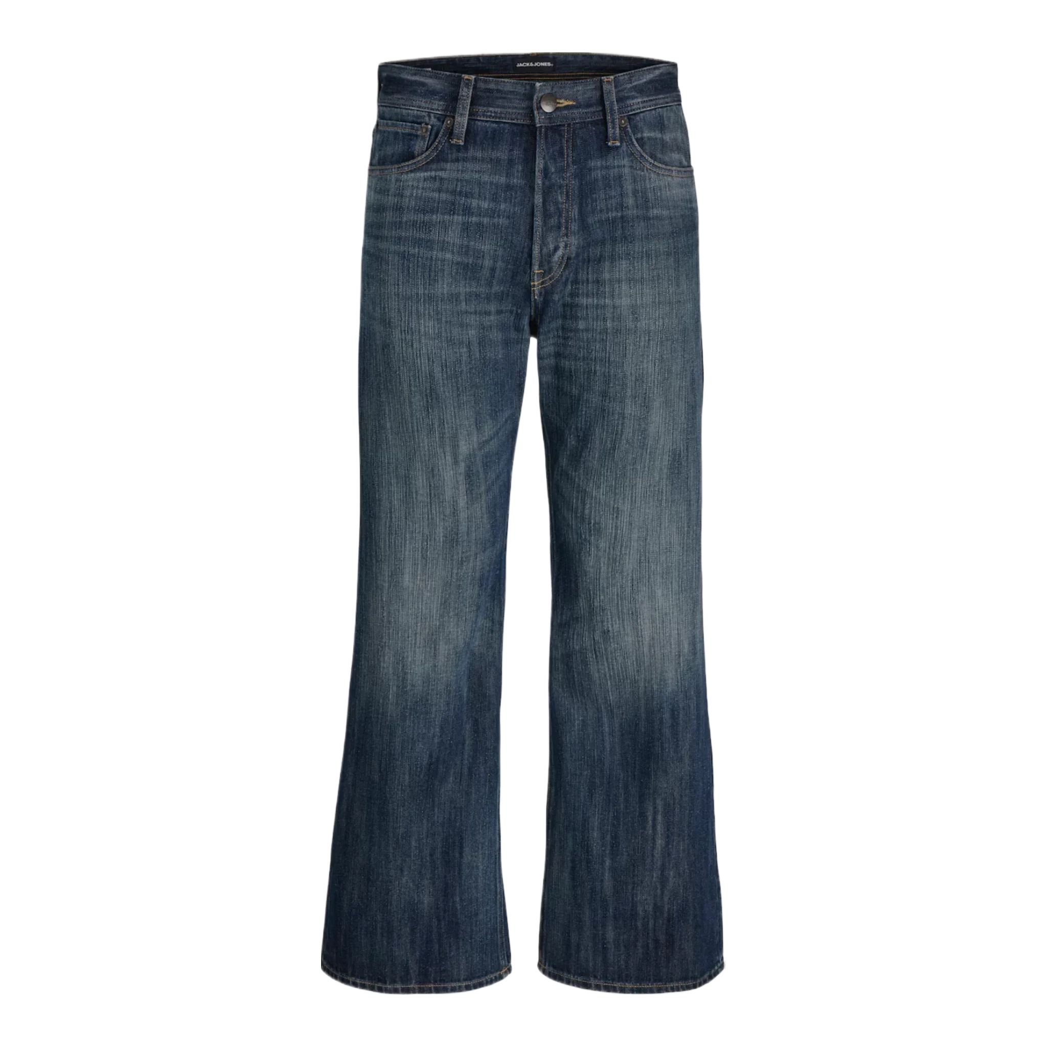 Flared Jeans 'JJIToby JJOriginal' in Dark Blue