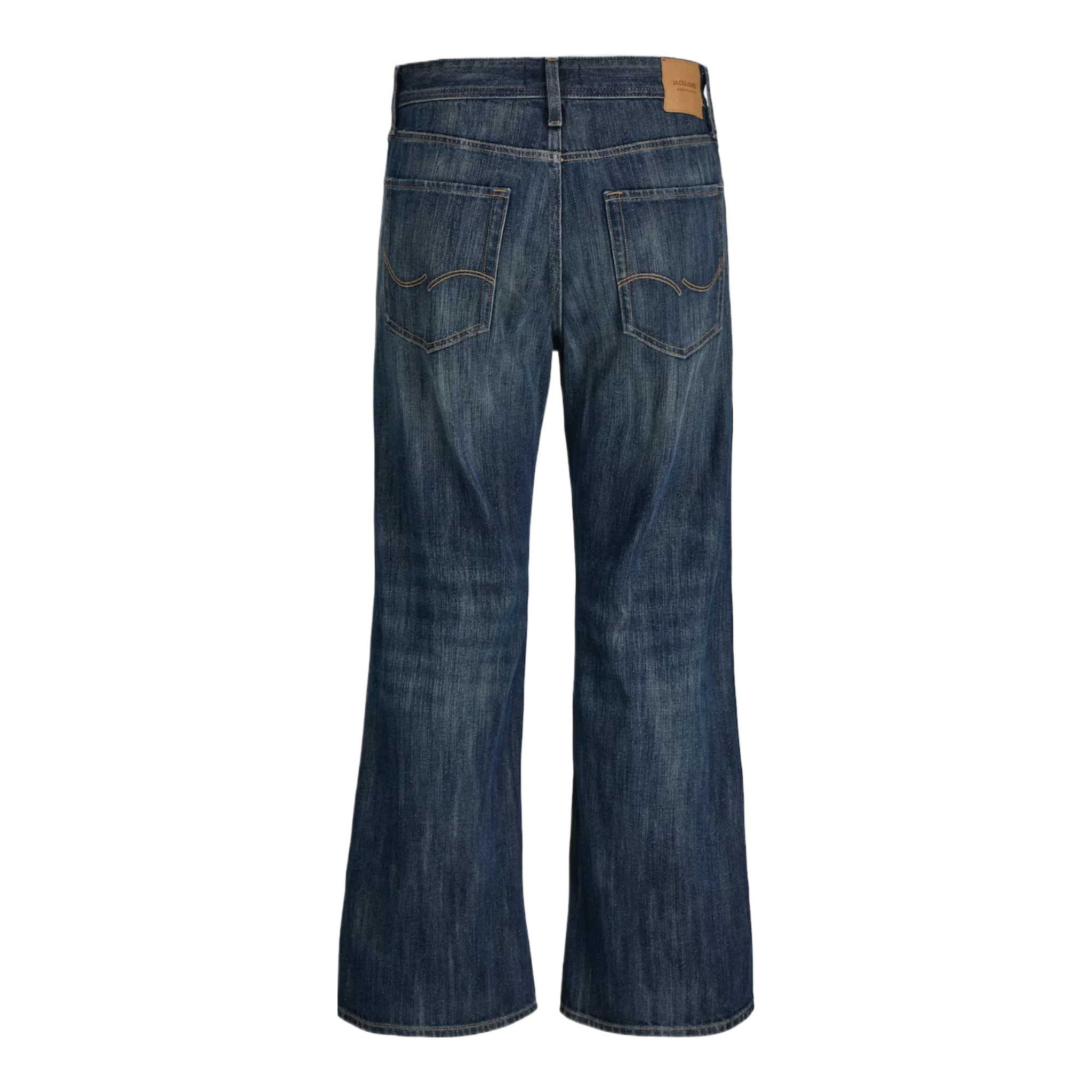Flared Jeans 'JJIToby JJOriginal' in Dark Blue