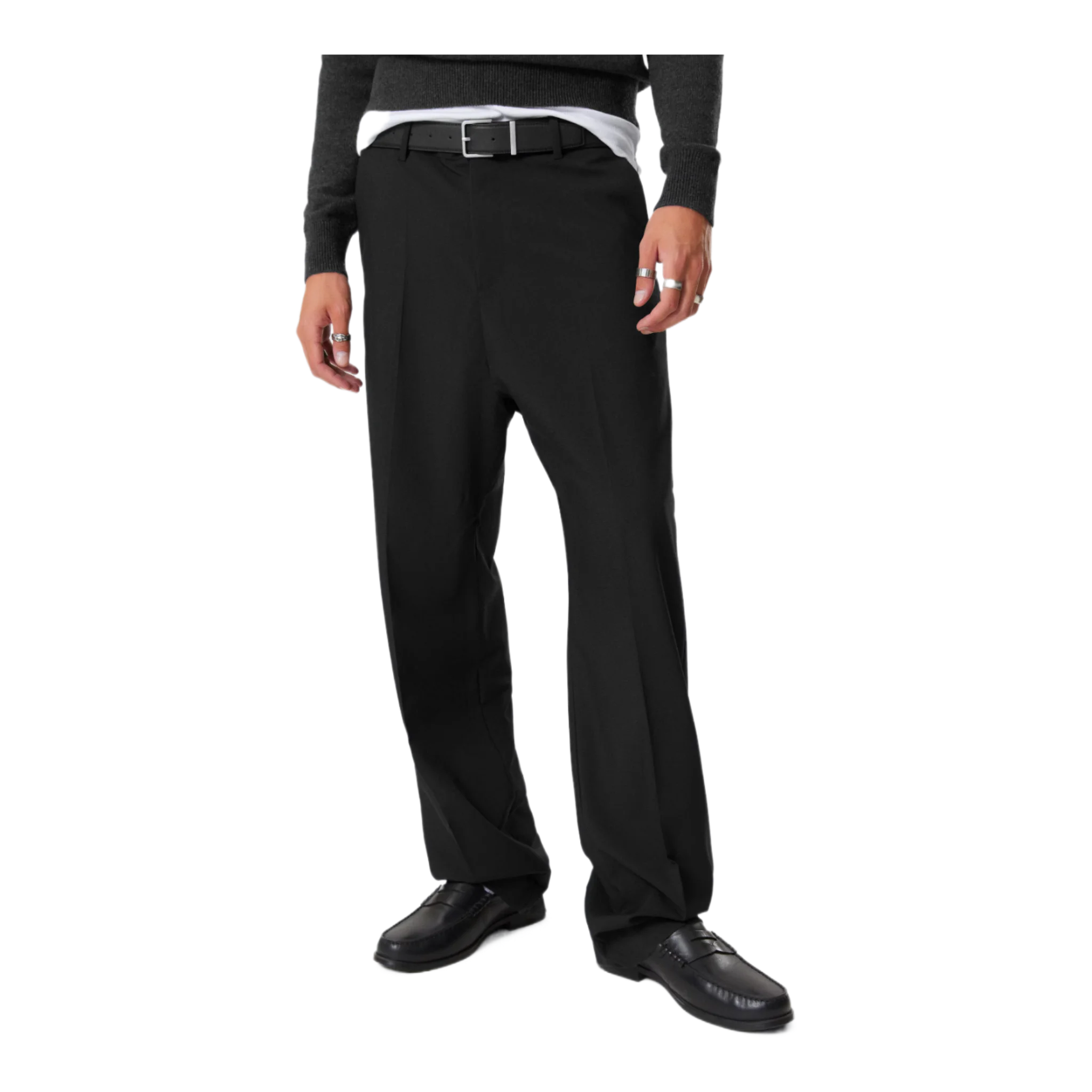 RELAXED SUIT TROUSERS