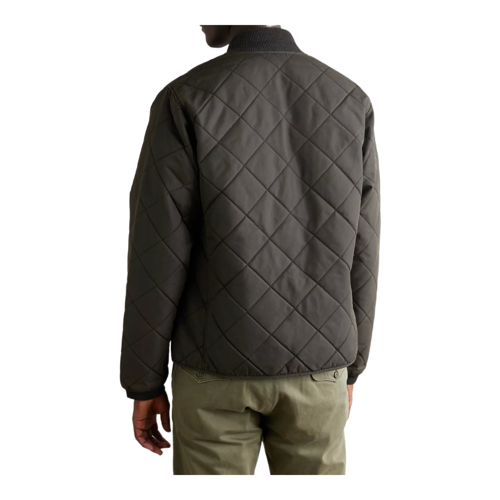 Benton Quilted Recycled-Shell Bomber Jacket