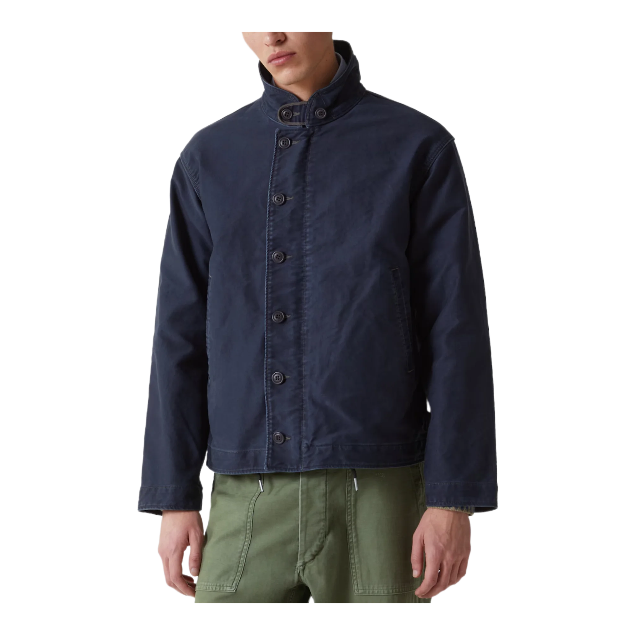 Jungle cloth deck jacket
