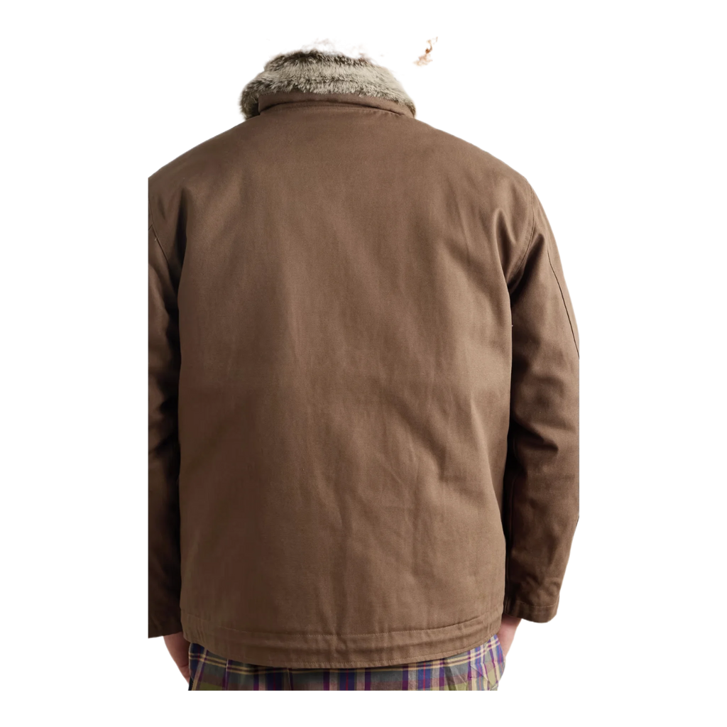 Edgar Faux Fur-Trimmed Cotton-Canvas Jacket