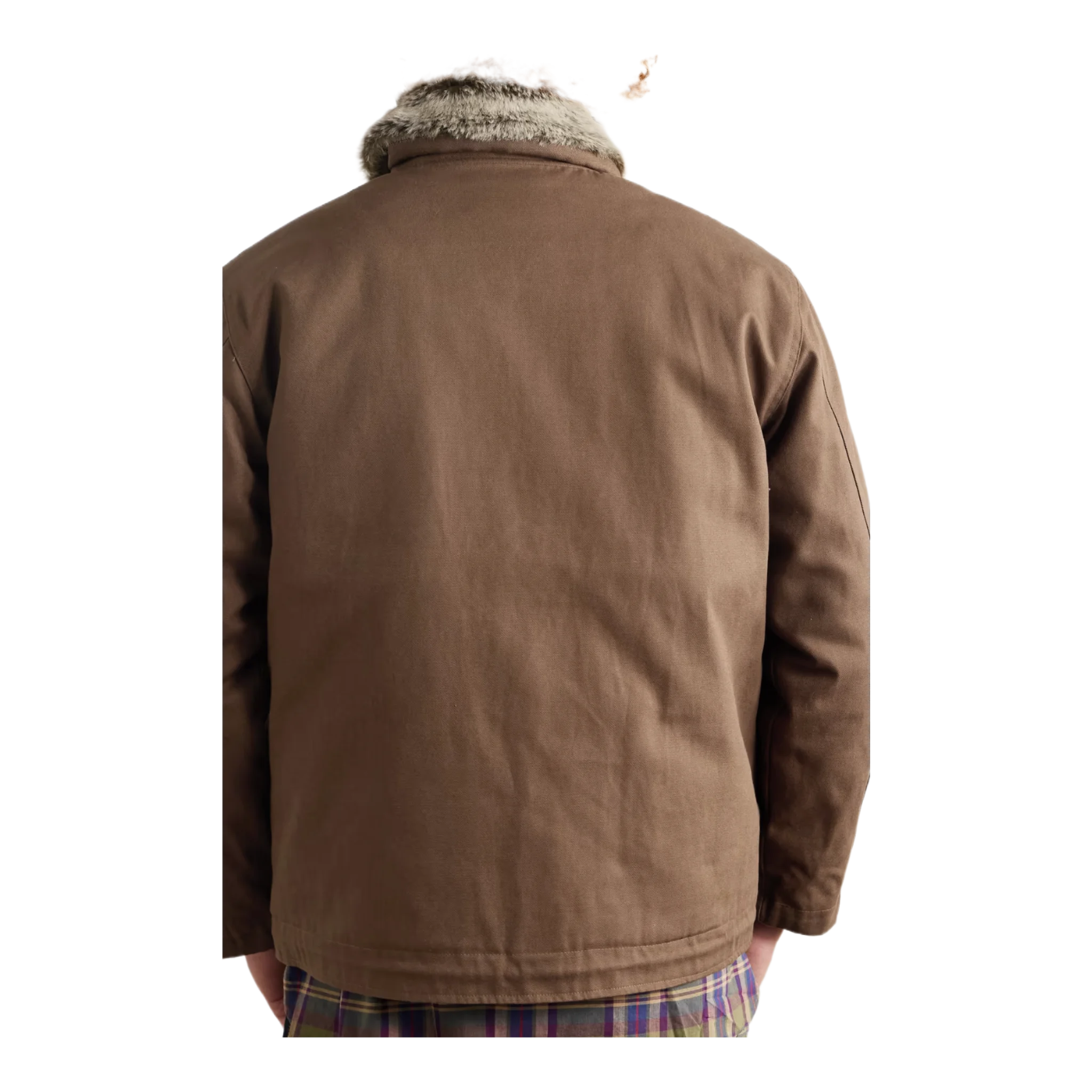 Edgar Faux Fur-Trimmed Cotton-Canvas Jacket