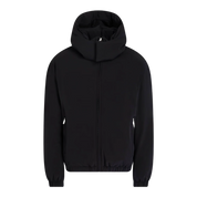 Twill hooded jacket