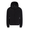 Twill hooded jacket