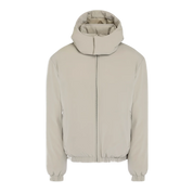Twill hooded jacket